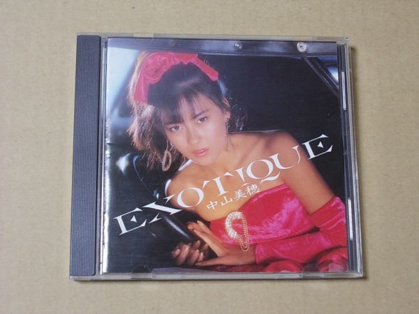 E4416　即決　CD　中山美穂『エキゾティック』　1986年盤　￥3200盤_画像1