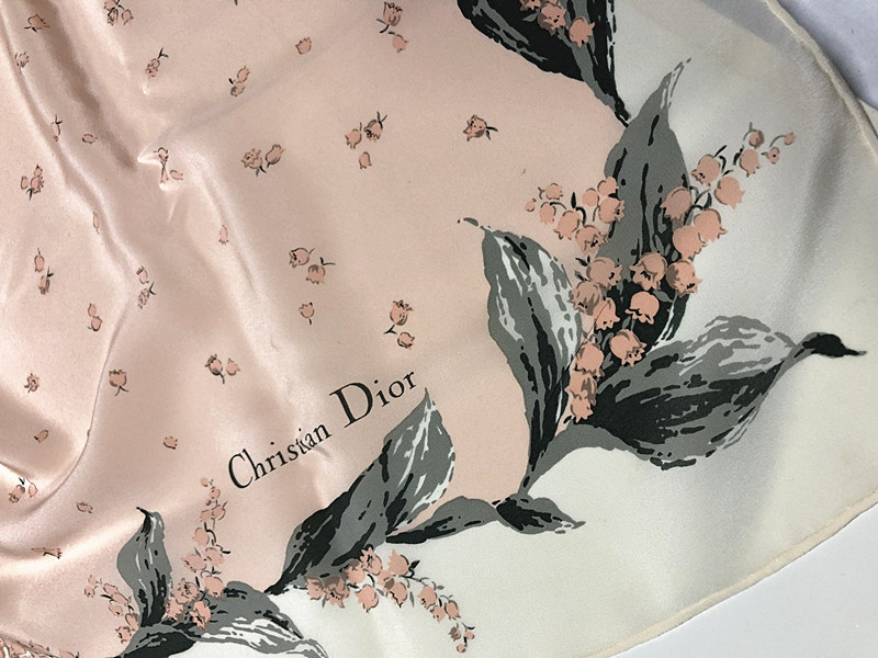 正規品販売! 稀少レア柄Christian Dior シルクスカーフ クリスチャン ...