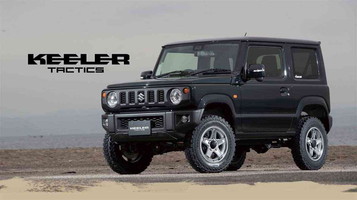激安通販 WEDS ADVENTURE KEELER TACTICS ジムニー JB23 アルミ