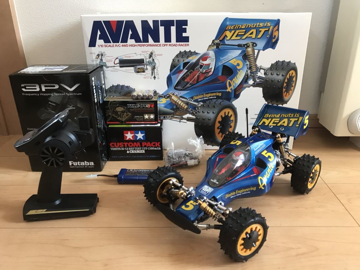 新品!TBLE-04SR搭載!】タミヤ AVANTE アバンテ2011 復刻版 完全フル