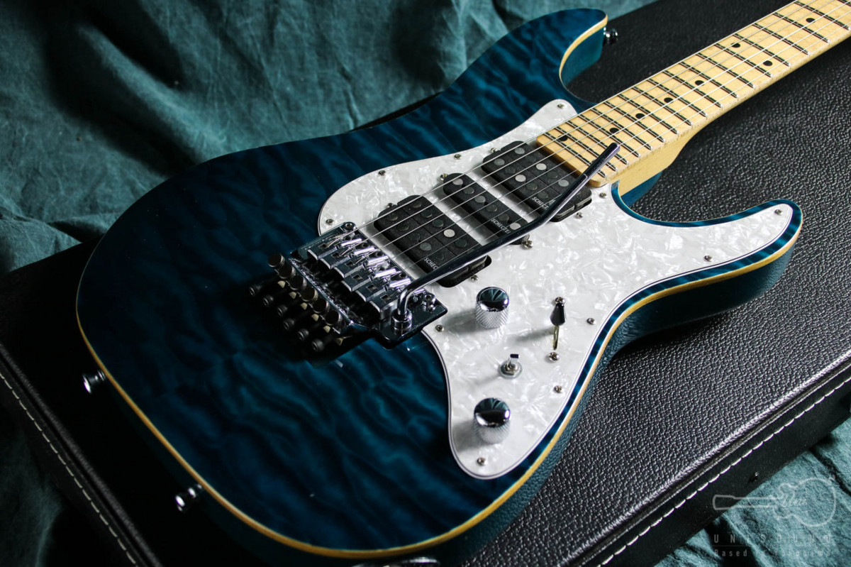 Yahoo!オークション - エレキギター SCHECTER SD-2-24 (See-thru Yahoo!オークション - エレキギター SCHECTER SD-2-24 (See-thru