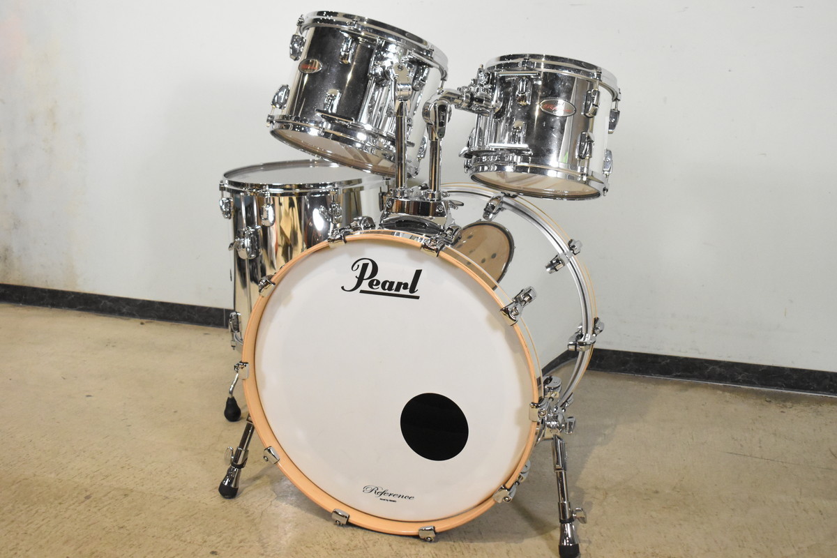 Yahoo!オークション - Pearl パール ドラムセット 4点 Reference...