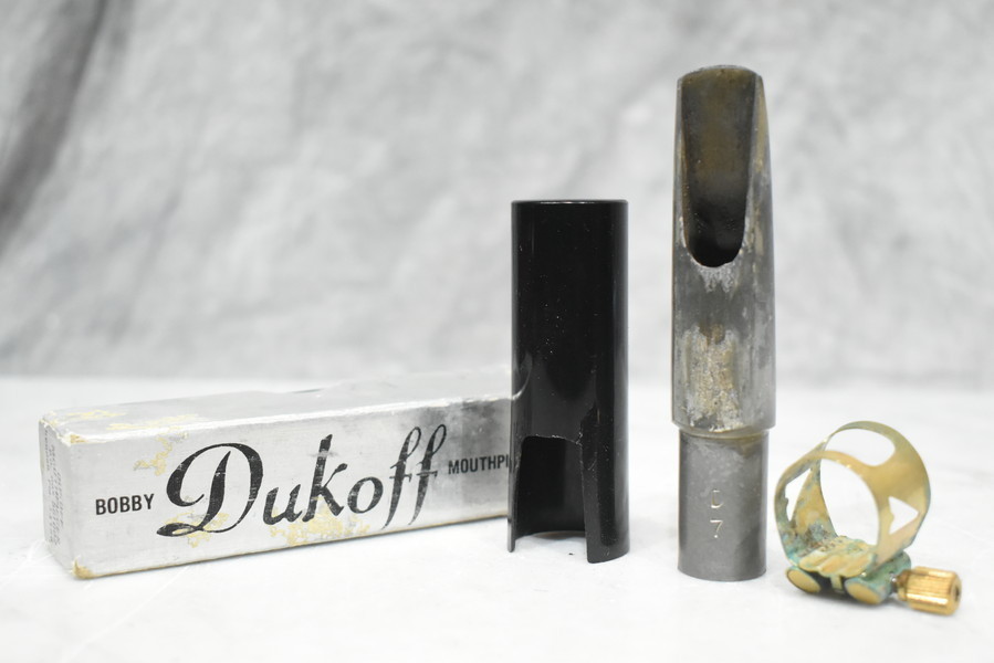 BOBBY Dukoff ボビーデュコフ テナーサックス用 メタルマウスピース D7