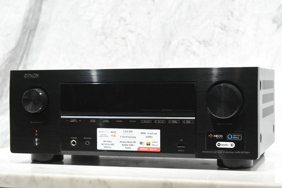 DENON デノン AVR-X2700H AVサラウンドレシーバー AVアンプ の商品詳細