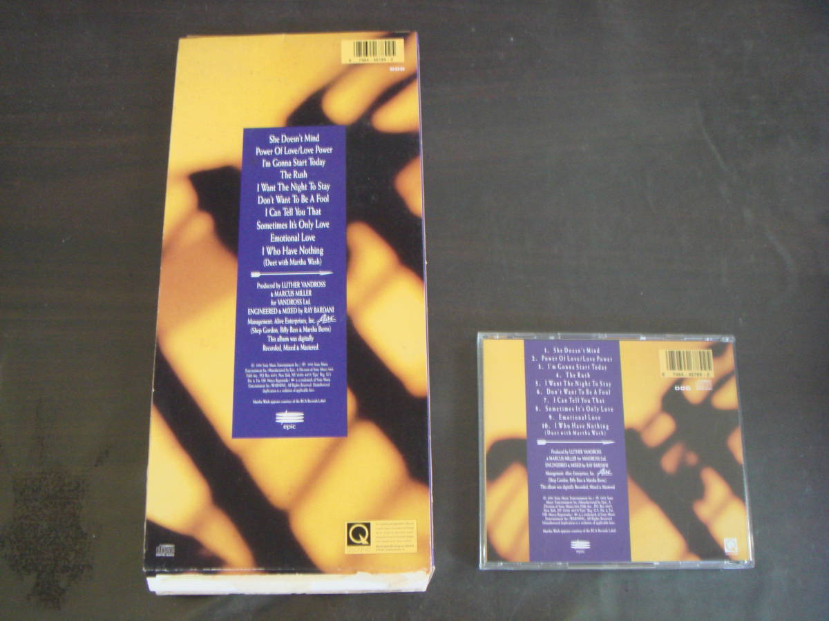 ブリスターパック　US盤CD　LUTHER　VANDROSS/POWER　OF　LOVE_画像3