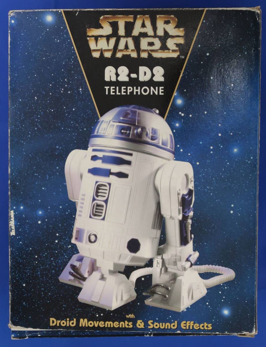 TELEMANIA テレマニア スターウォーズ R2-D2 アクション 肌触りがいい 格安新品 サウンド 電話機 DM-247-001