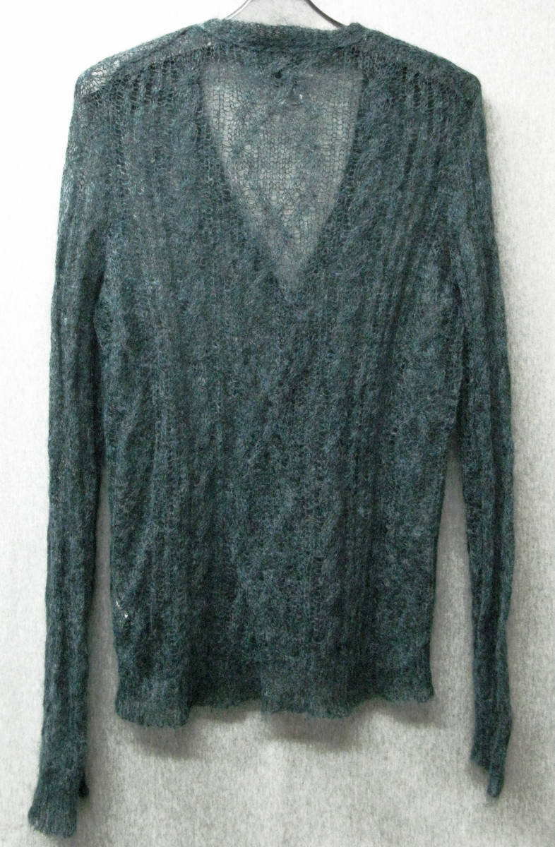 MARC BY MARC JACOBS マークジェイコブス＊ モヘヤ 網 ニット S 未使用 展示品 （ セーター MARC BY MARC JACOBS Men's Mohair Knit S NEW _画像2