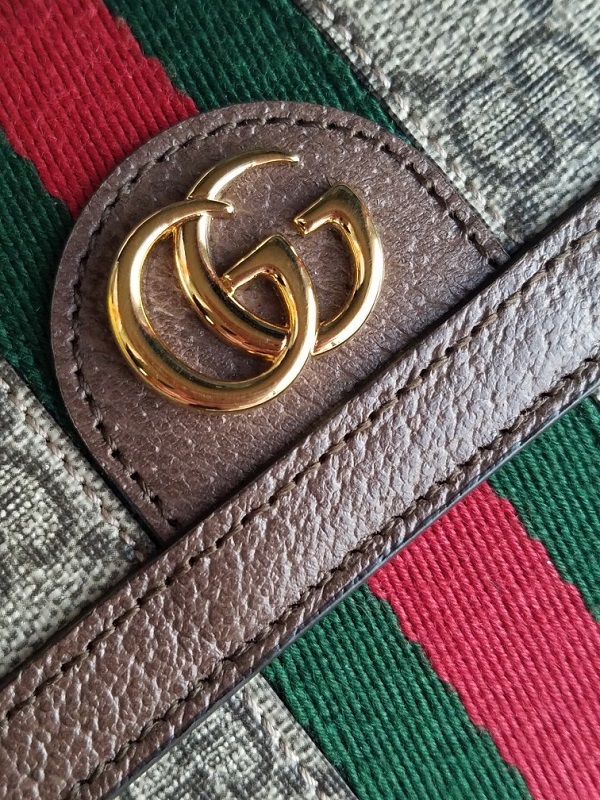 新品 GUCCI グッチ オフィディア GG フレンチ フラップ 財布 Beige