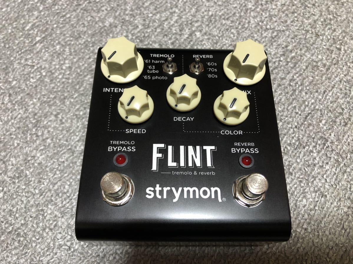 strymon FLINT ストライモン フリント tremolo Reverb トレモロ リバーブ エフェクター