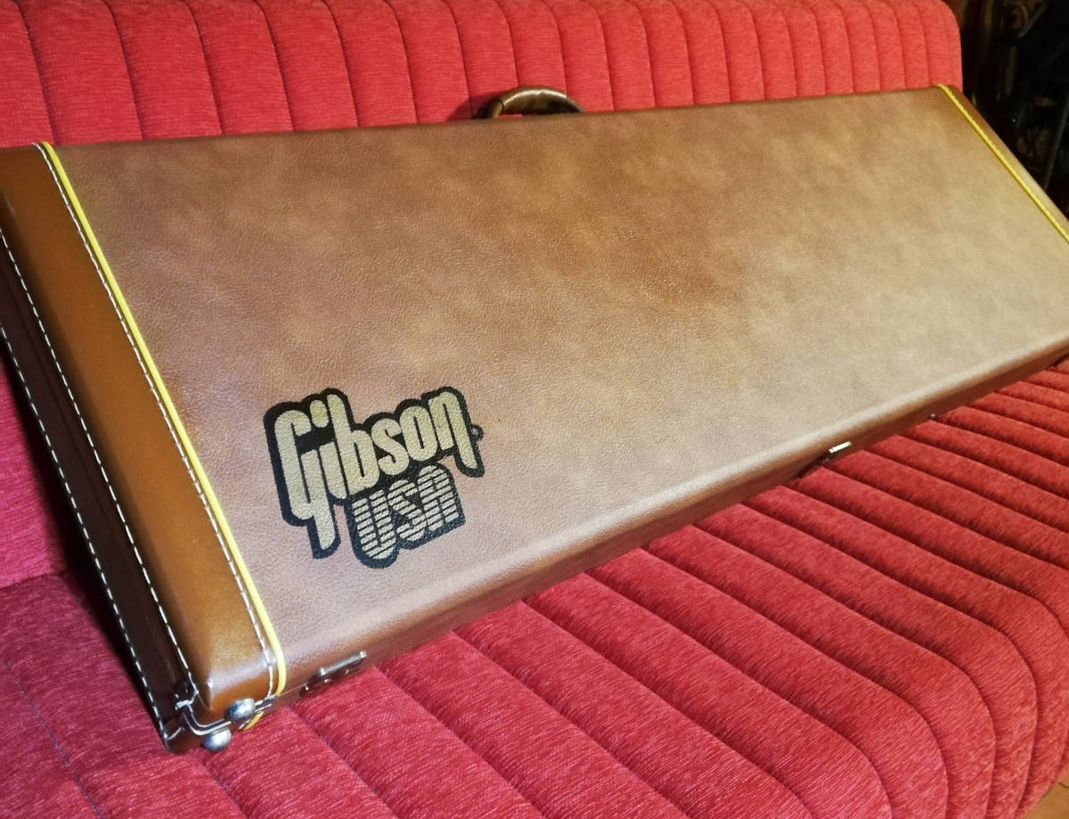 新作続々入荷中  ハードケース　1990年　ブラウンケース gibson エレキギター