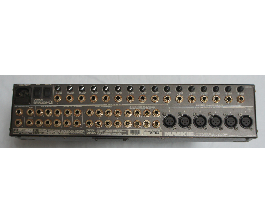 □□□MACKIE CR1604 16ch アナログミキサー 動作品 マッキー □□□MACKIE CR1604 16ch アナログミキサー 動作品 マッキー