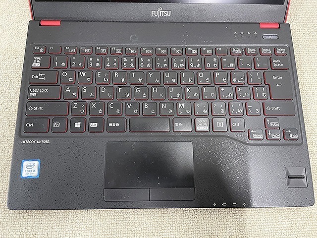 絶妙なデザイン FUJITSU LIFEBOOK UH75/B3 ジャンク - ノートPC - www ...
