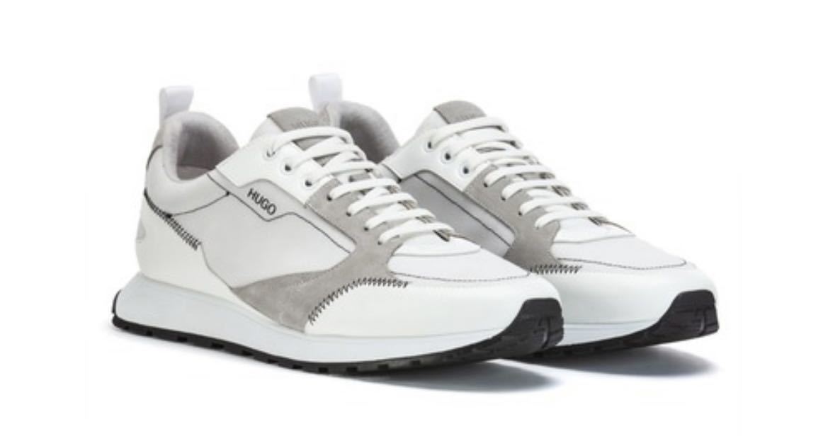☆新品未使用箱有 HUGO BOSS ヒューゴボス スニーカー 41☆2022年購入