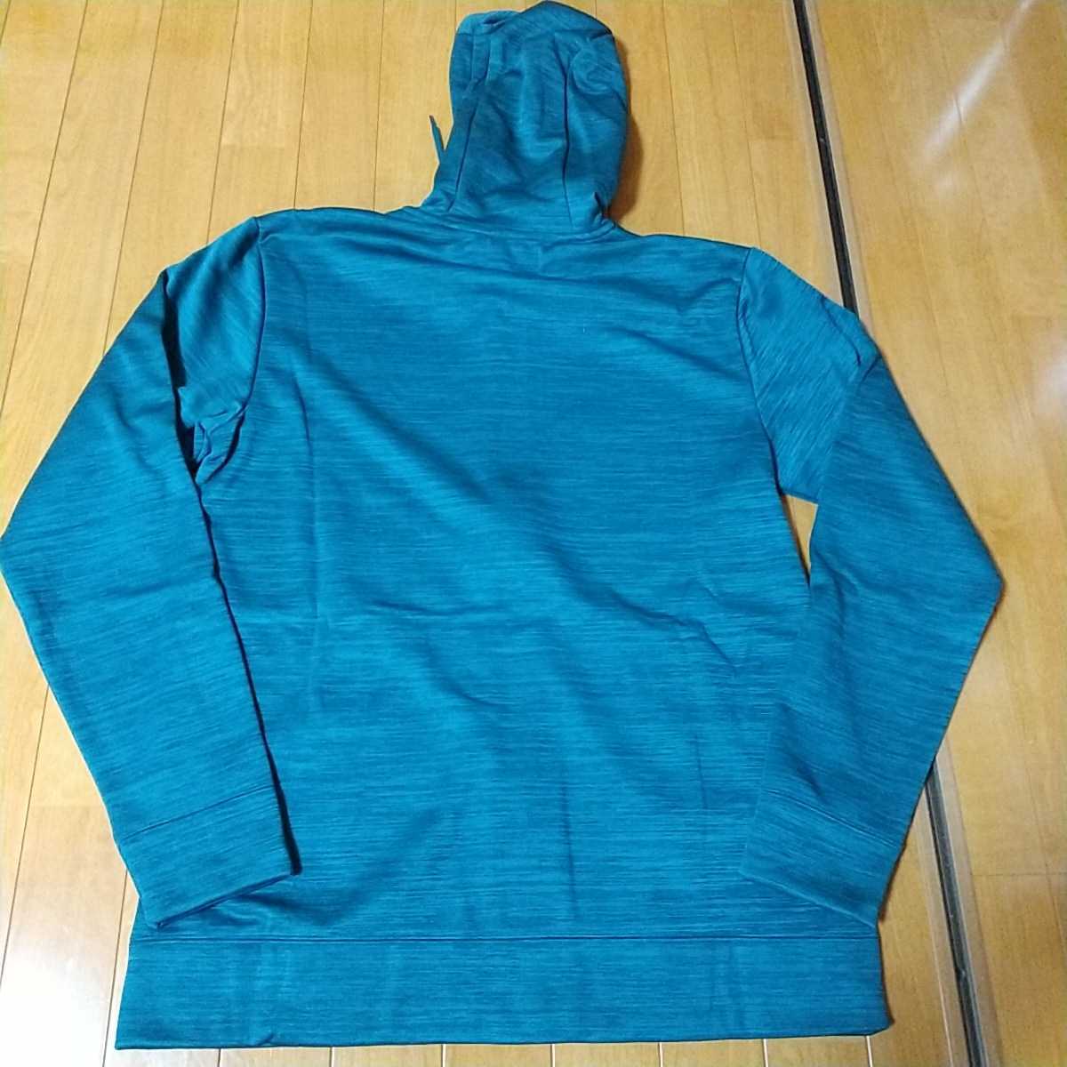 Simms Challenger Full-Zip Hoody シムス 長袖 チャレンジャー フルジッパー フーディー パーカー Deep Sea Green Heather US:M JP:L相当_画像8