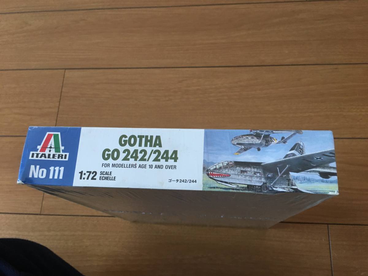 1/72軍用グライダーゴータ車両製造 Gotha Go 242/244　Italeri_画像3