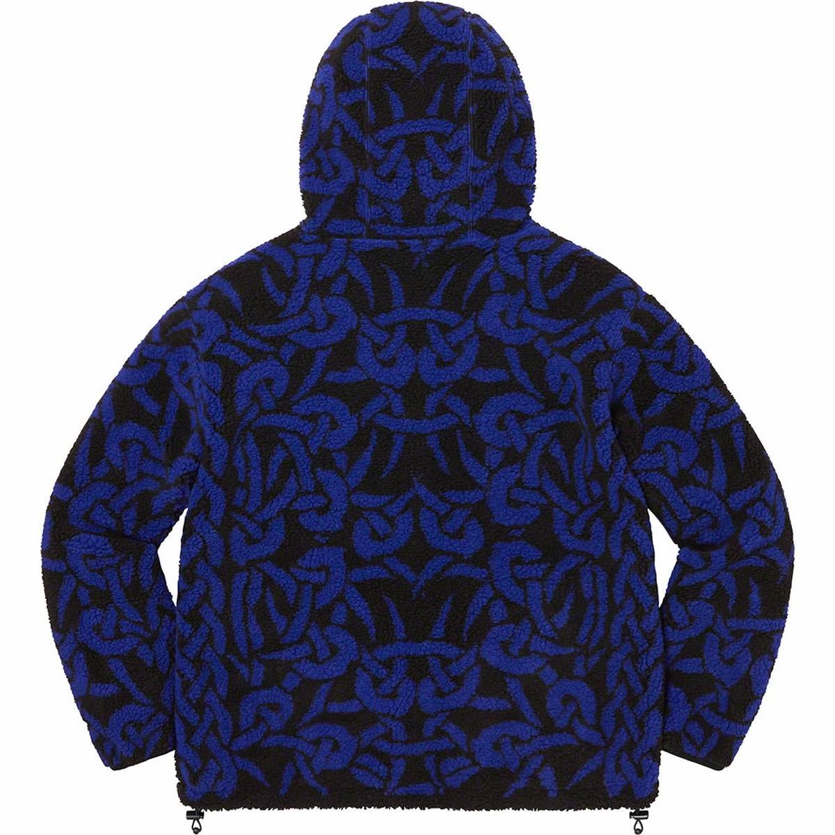 【新品未使用】 21AW 22 新品 SUPREME シュプリーム CELTIC KNOT REVERSIBLE WINDSTOPPER FLEECE HOODED JACKET ジャケット ブルゾン S_画像3