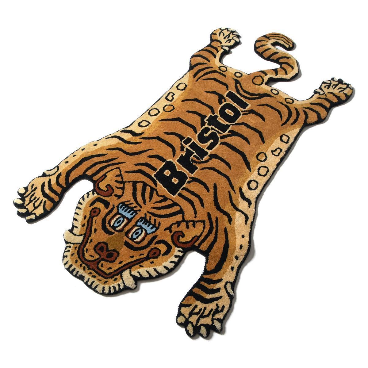 【新品タグ付き】 21AW 22 新品 FCRB F.C.Real Bristol エフシーレアルブリストル SOPH BRISTOL TIGER LARGE RUG MAT タイガーラグマット