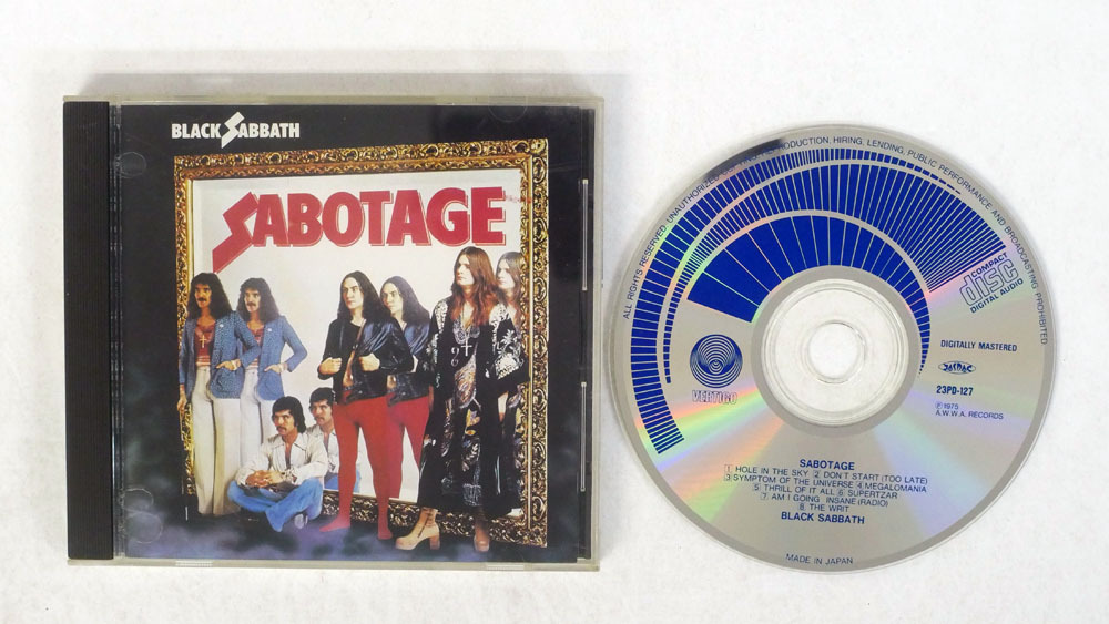 1着でも送料無料】 【レア物 SABBATH、ブラックスサバス 週末限定で