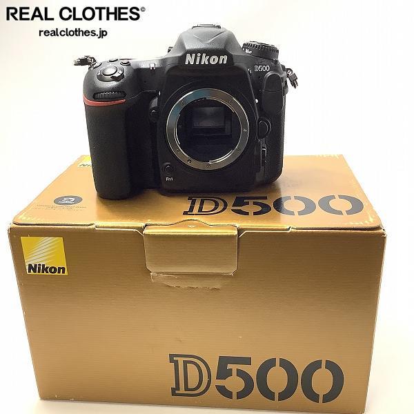 Nikon/ニコン D500 デジタル一眼レフカメラ ボディ 簡易動作確認済み /060_詳細な状態は商品説明内をご確認ください。