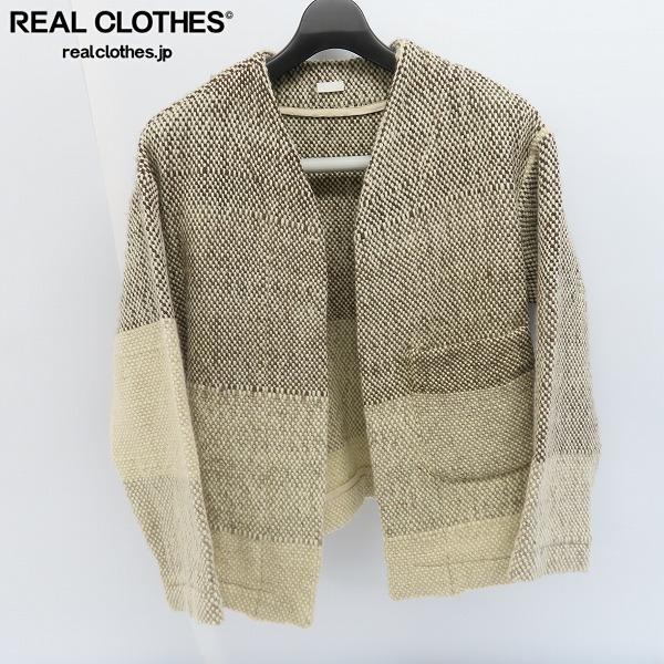 ☆SEEALL/シーオール 19AW HAND LOOM CARDIGAN JACKET ハンドルーム