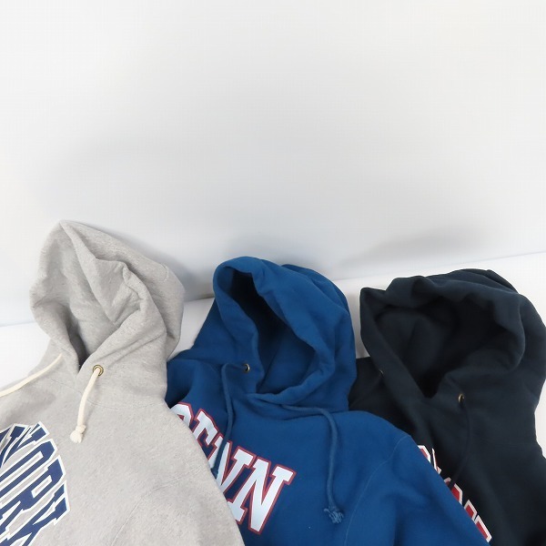 Champion/チャンピオン BOSTON/PENN/NEY YORK プルオーバーパーカー/XL 3点セット /100_画像6