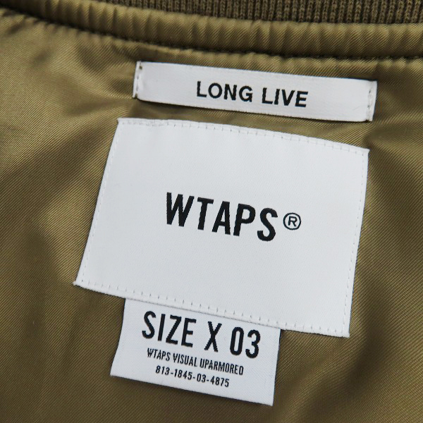 ☆WTAPS/ダブルタップス 21AW YT13 JACKET / SYNTHETIC シンセティック