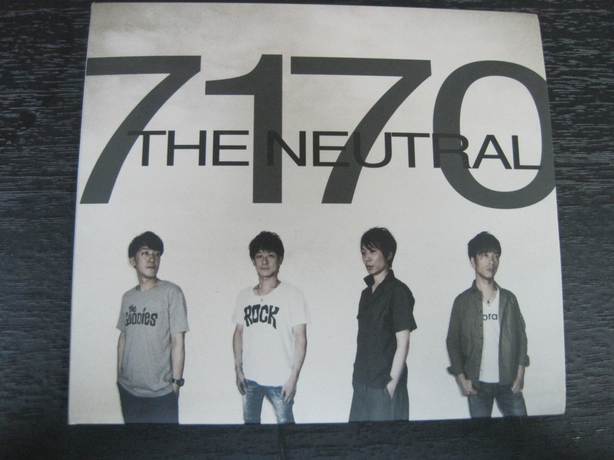 ＣＤ「ＴＨＥ　ＮＡＵＴＲＡＬ　7170」ザ・ニュートラル　三木茂　送料無料！_画像1