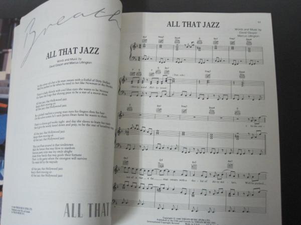 楽譜　ＢＲＥＡＴＨＥ ＡＬＬ ＴＨＡＴ ＪＡＺＺ　ブリーズ_画像5