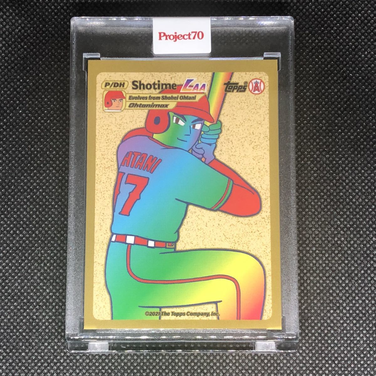 大谷翔平 Topps Project70 Card 547 - Shohei Ohtani by Keith Shore