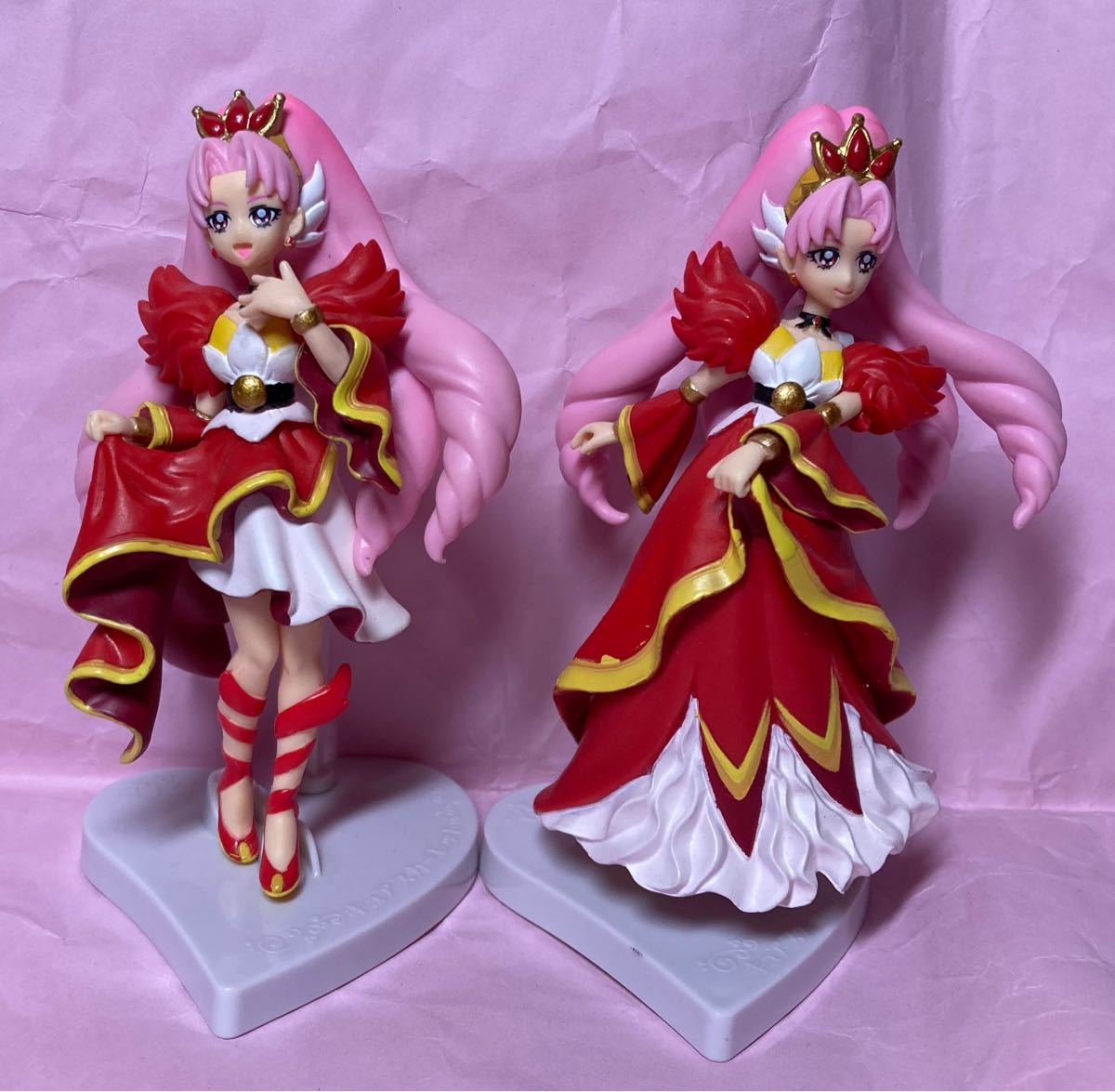 Paypayフリマ プリキュア キューティーフィギュア Go プリンセスプリキュア キュアスカーレット 2種セット まとめて バンダイ 食玩 Paypayフリマ プリキュア キューティーフィギュア Go プリンセスプリキュア キュアスカーレット 2種セット まとめて バンダイ 食玩