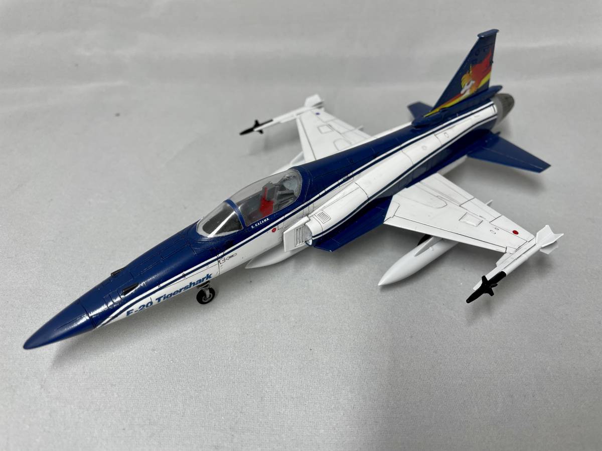 エリア88 F-20 タイガーシャーク　風間 真 1/72 完成品_画像2