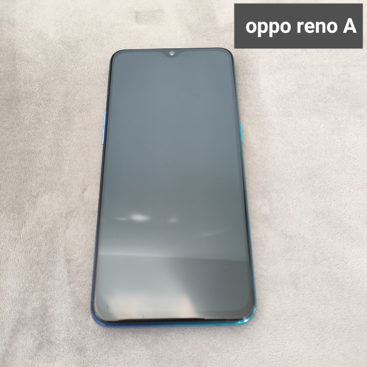 OPPO reno A 128GB ブルー　simフリー　本体