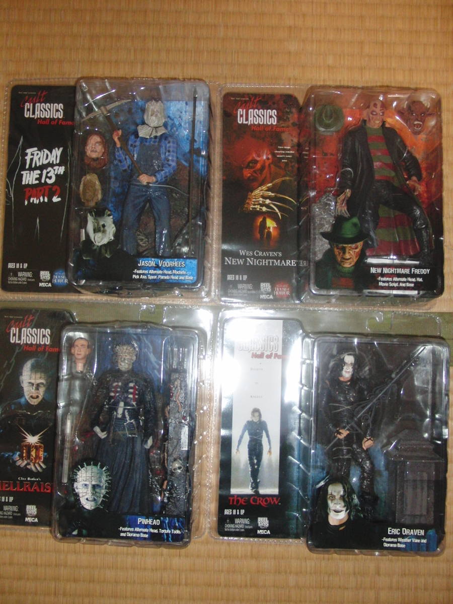 カルトクラシックス HALL OF FAME 4体セット ネカ NECA-