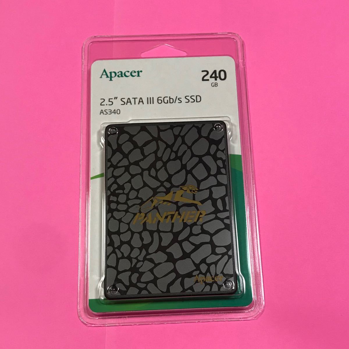 Apacer  AS340 PANTHER 240GB SSD 2.5インチ内蔵用