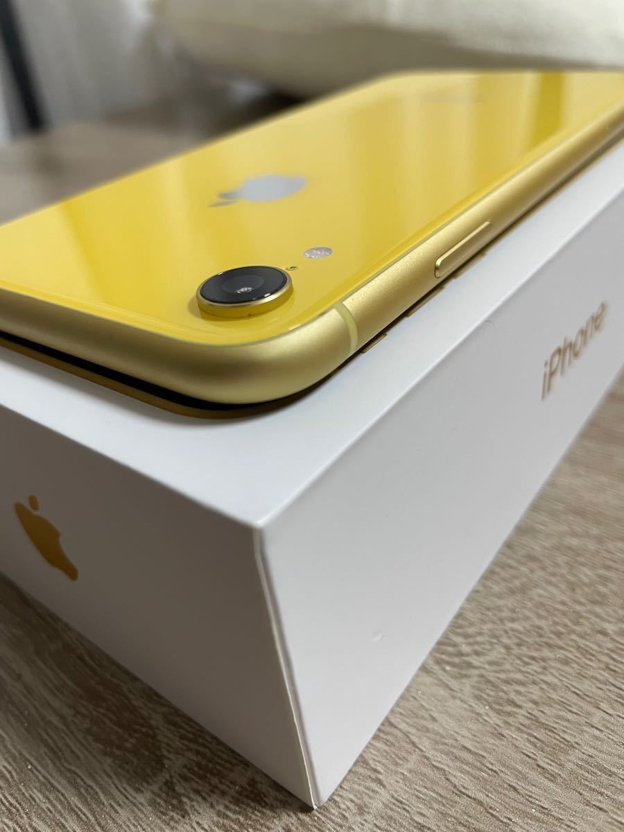 美品 傷なし iphone XR Yellow (イエロー)128 GB|Yahoo!フリマ(旧