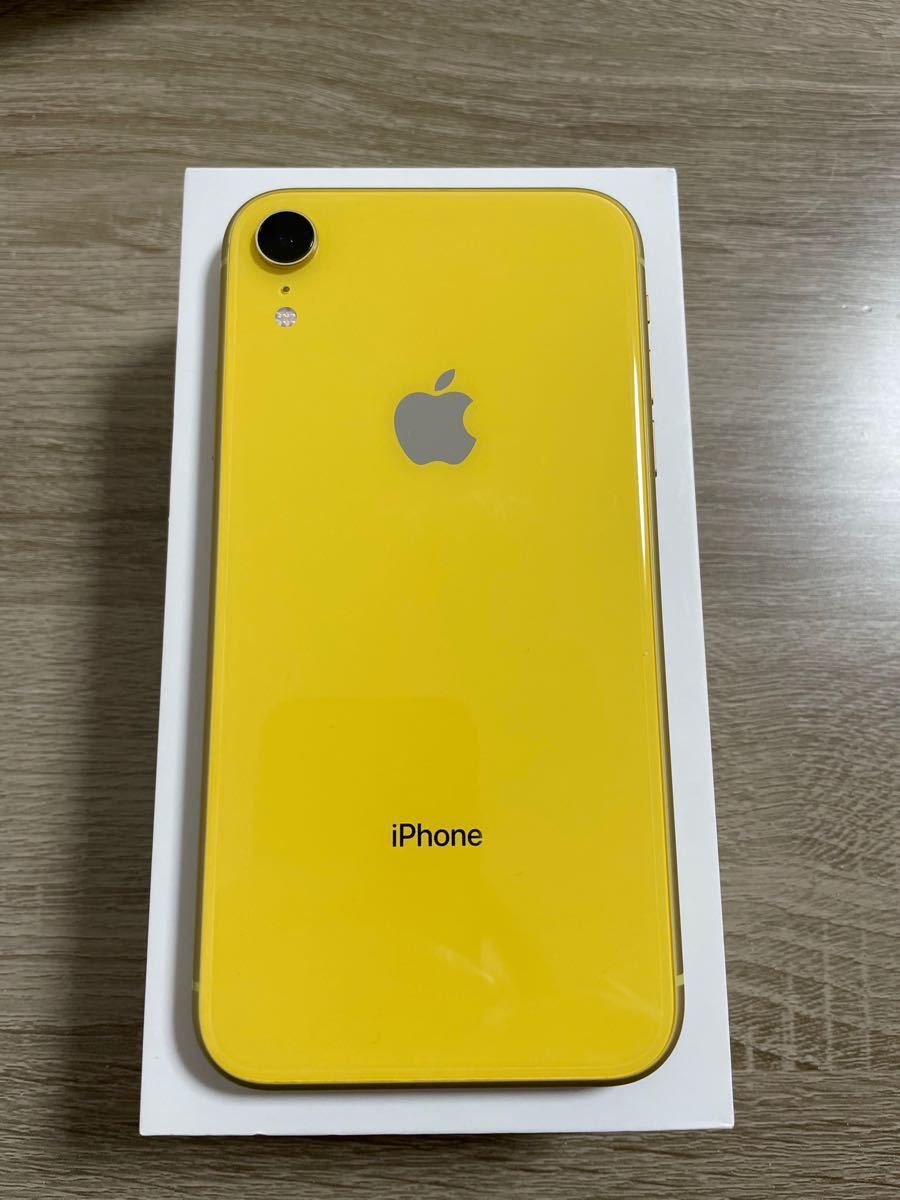 美品 傷なし iphone XR Yellow （イエロー）128 GB｜PayPayフリマ