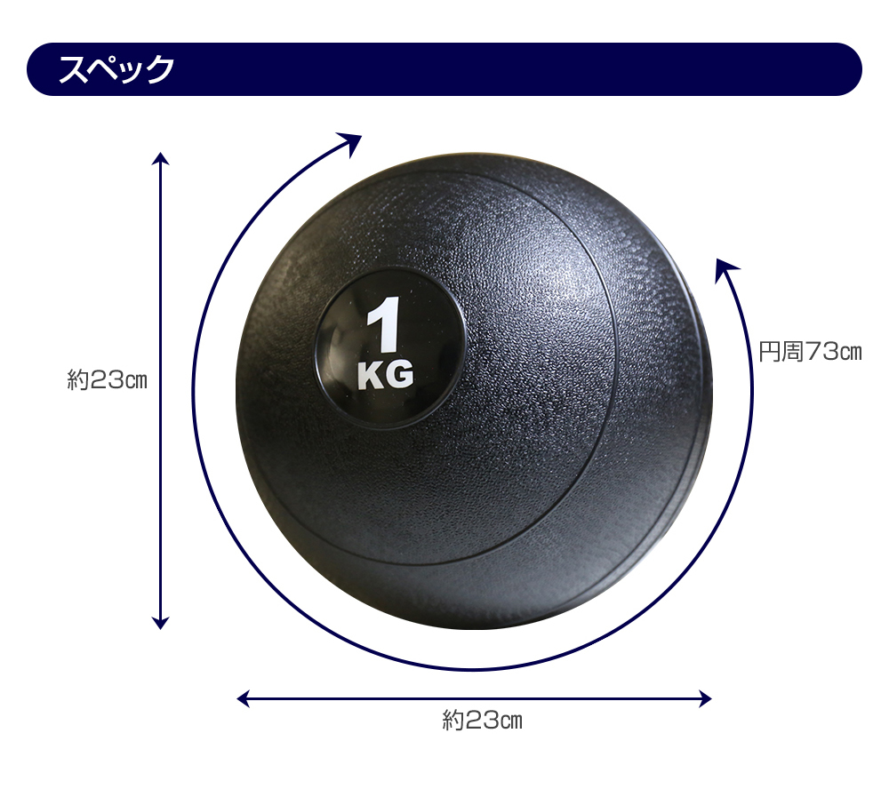 RIORES メディシンボール 5kg_画像9