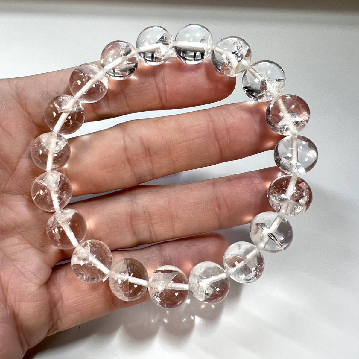 内径19cm ハイクオリティ クォーツインクォーツブレスレット 内径19cm ハイクオリティ クォーツインクォーツブレスレット
