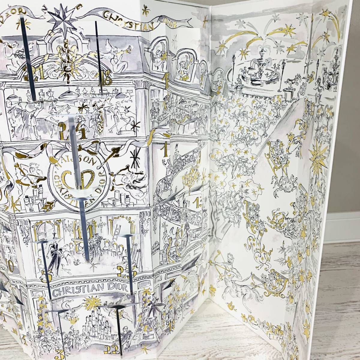 Christian Dior ディオール アドベントカレンダー インテリア Christian Dior ディオール アドベントカレンダー インテリア