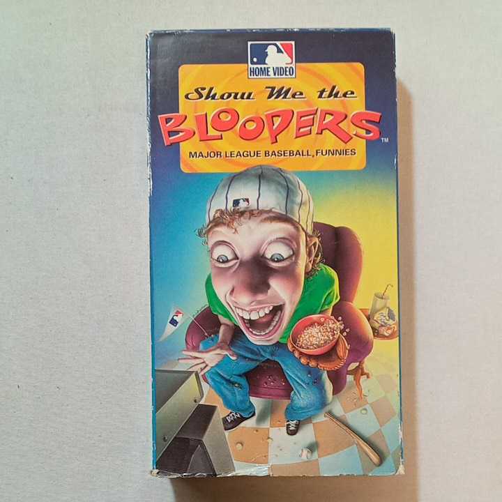 zaa-zvd18♪Show Me Bloopers: Major League Baseball [Import] [VHS] ビデオ 1997年　45分_画像1