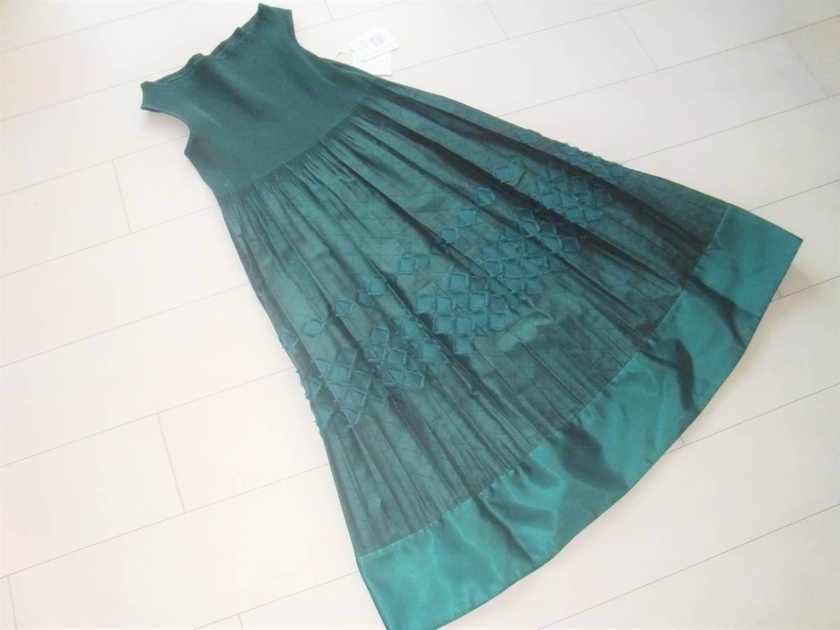 多様な 220106 新品 SCOTCLUB RUREFETE デザイン ワンピース 切替 グリーン ¥30500 スコットクラブ ヤマダヤ ワンピース 多様な 220106 新品 SCOTCLUB RUREFETE デザイン ワンピース 切替 グリーン ¥30500 スコットクラブ ヤマダヤ ワンピース