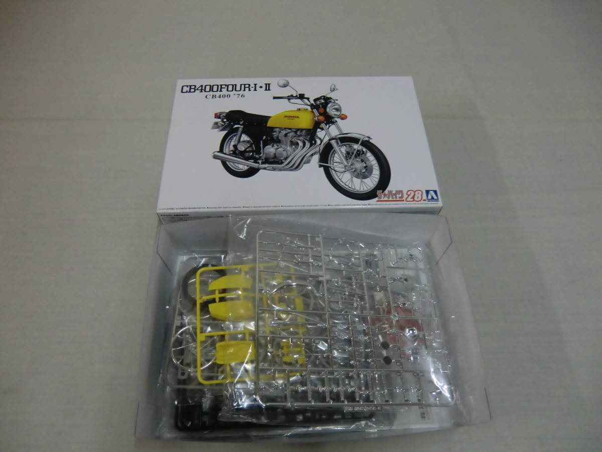 1:12 The * bike 28 Honda CB400 CB400FOUR-Ⅰ*Ⅱ *76 AOSHIMA