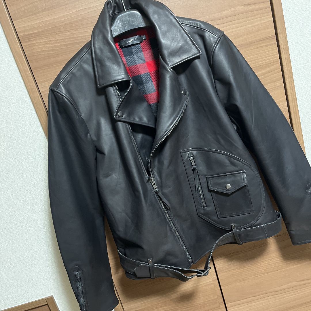 HARLEY ANGEL レザー ライダースジャケット-