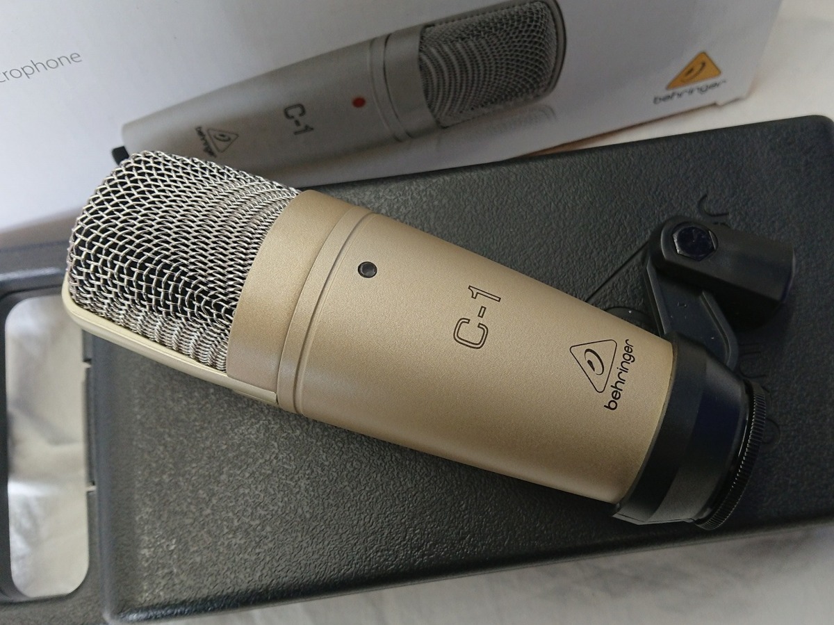 ＄綺麗【 5本セット BEHRINGER ベリンガー C-1 Studio Condenser Microphone コンデンサーマイク 箱入り スタジオ 音響 PA機器 】KH5296_画像1