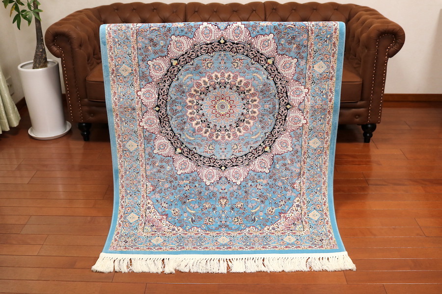 最安値 ペルシャ絨毯 イラン産 シルク製 - ラグ - alrc.asia