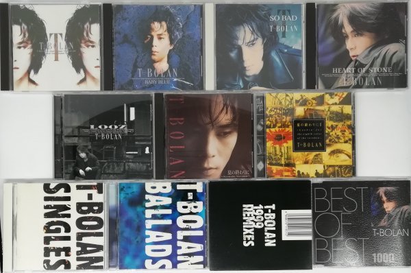 送料無料！【T-BOLAN】　アルバム　CD　まとめて　11枚セット　ティーボラン　Tボラン_画像1