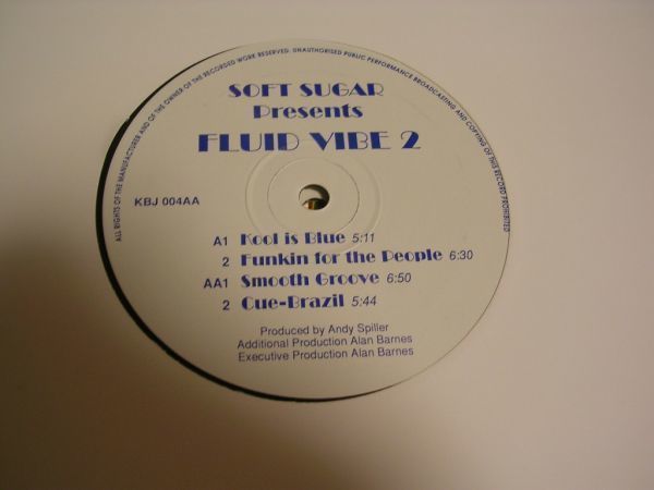 ●CLUB ACID JAZZ 12”●SOFT SUGAR/PRESENTS FLUID VIBE 2_画像1