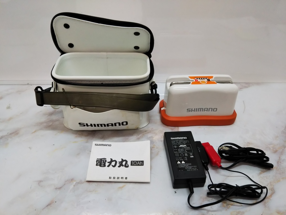 在庫新品 ヤフオク! - シマノ 電力丸 10Ah リチウムバッテリー SHIMANO