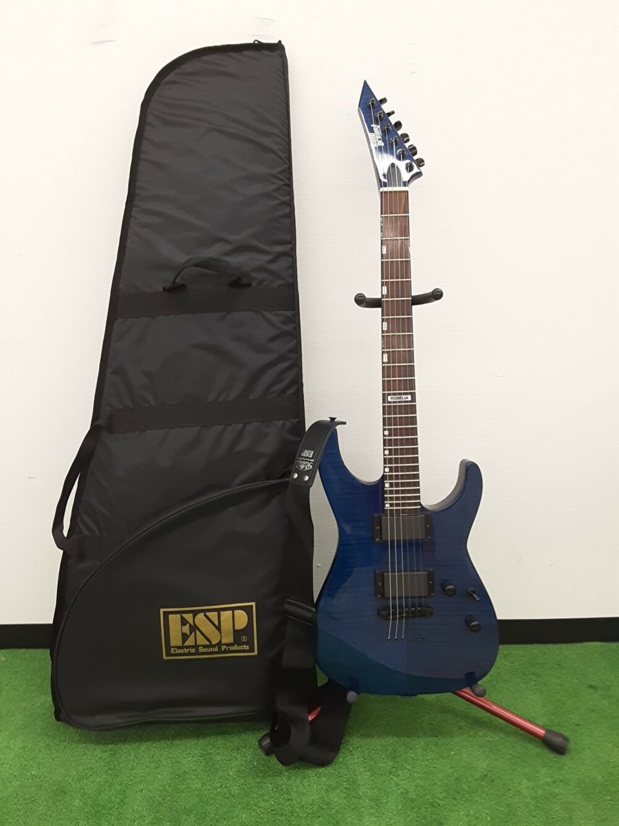 ☆ 楽器ギター エレキギター ESP バンドリ M-Ⅱ SAYO ソフトケース付き