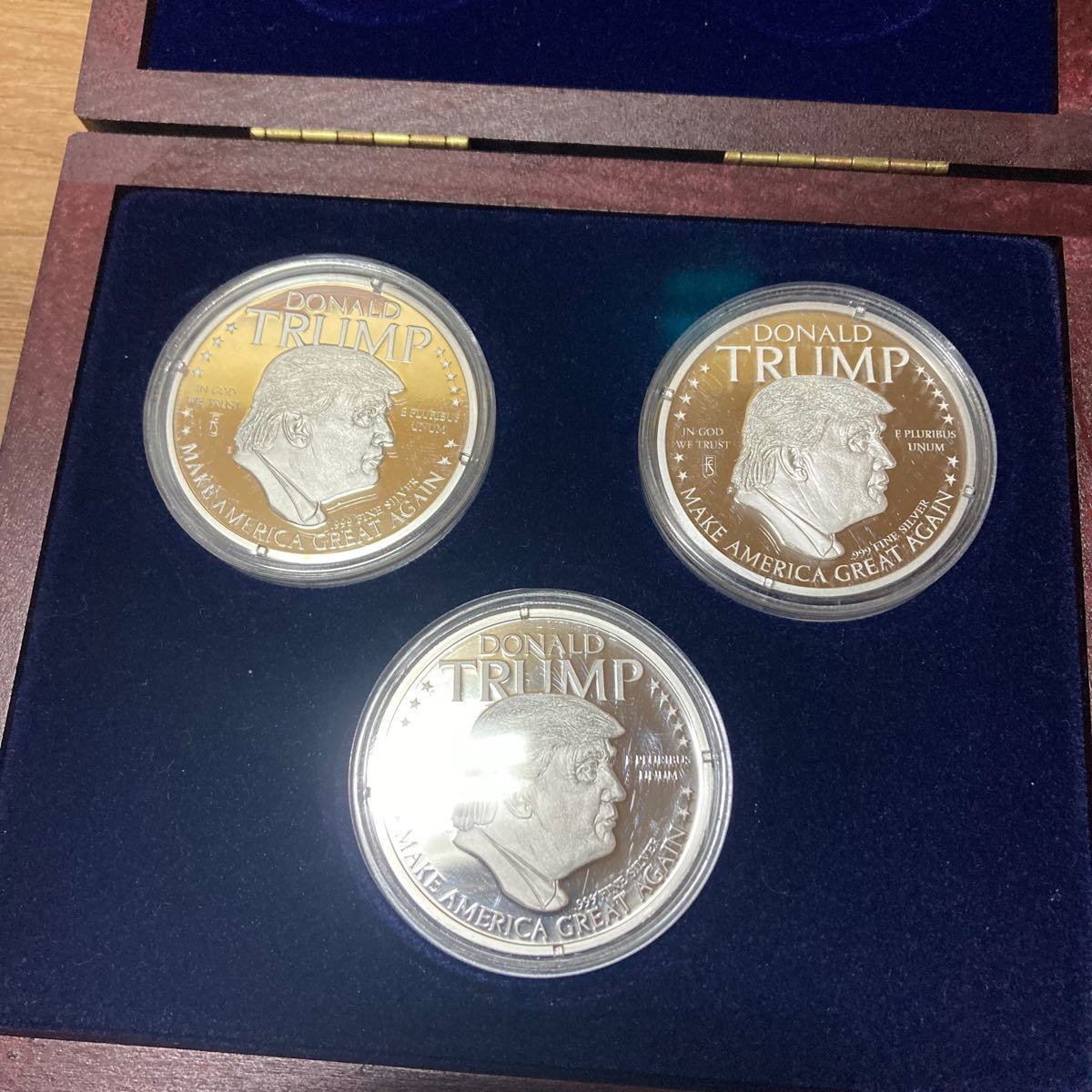 割引販売中 トランプ/プーチン大統領 1オンス 銀貨 30枚の銀貨